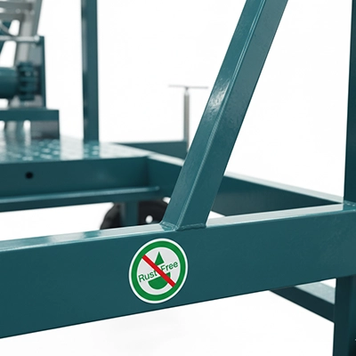 Rust-resistant finish protecting aluminium tanker ladders from corrosion in harsh environments