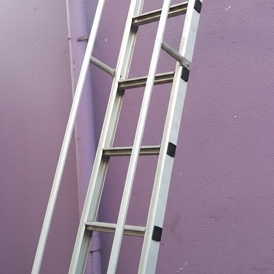 Secure handrails providing firm grip and stability during ladder use, ensuring confident climbing and safe working Lightweight Aluminium Ladders for Easy Handling